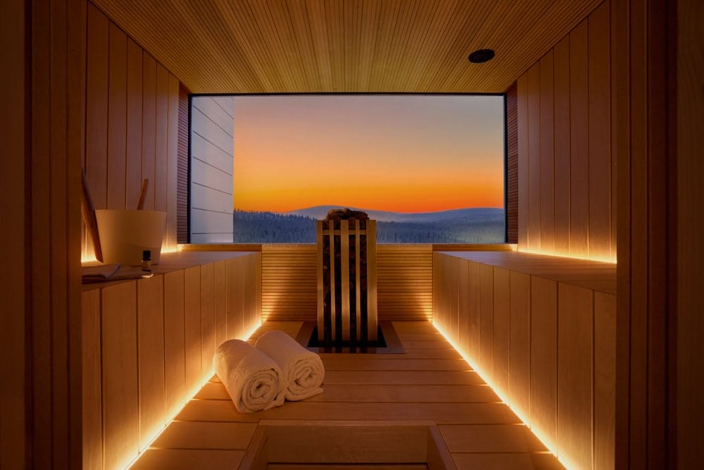 sober travel in finland saunas silence and northern lights for a mindful escape